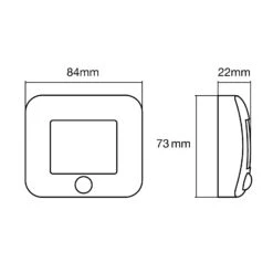 LEDVANCE Nightlux Hall Nachtlicht Sensor Silber -Bestes Beleuchtungs Geschäft 6106057 4