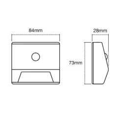LEDVANCE Nightlux Stair LED-Treppenleuchte Silber -Bestes Beleuchtungs Geschäft 6106059 3