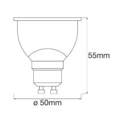 LEDVANCE SMART+ WiFi GU10-Reflektor 4,9W 45° CCT -Bestes Beleuchtungs Geschäft 6106402 3