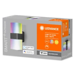 LEDVANCE SMART+ WiFi Cube Wandleuchte RGBW Up/down -Bestes Beleuchtungs Geschäft 6106475 6