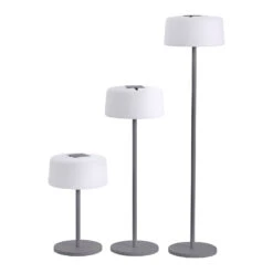 Solar-Stehleuchte Bump, 3 Höhen, Sensor, Anthrazit -Bestes Beleuchtungs Geschäft 6112022 3