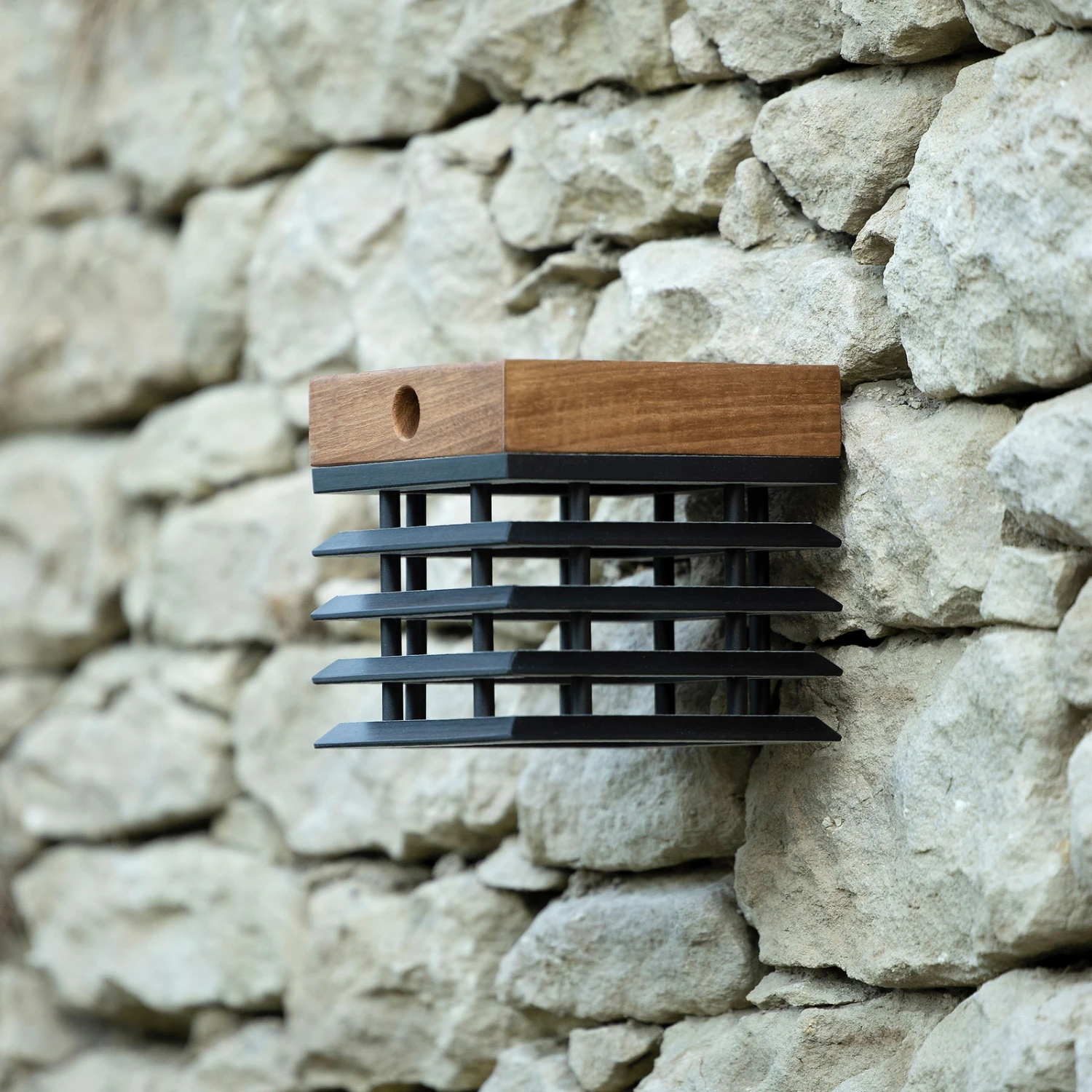 LED-Solarwandleuchte Tekura Aus Teak 3 LED-Solarwandleuchte Tekura Aus Teak – Bild 3