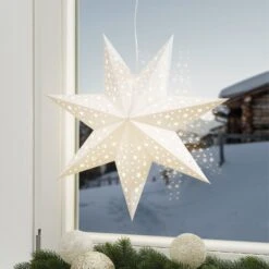 Markslöjd Stern Solvalla Zum Aufhängen, 45 Cm, Silber