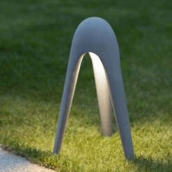 Martinelli Luce Cyborg LED-Wegeleuchte, Grau -Bestes Beleuchtungs Geschäft 6705273 2