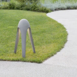 Martinelli Luce Cyborg LED-Wegeleuchte, Grau -Bestes Beleuchtungs Geschäft 6705273 3