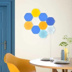 Nanoleaf Shapes Hexagons, Starter Set, 9 Panels -Bestes Beleuchtungs Geschäft 6730025 3