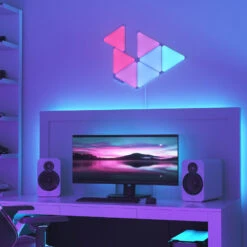 Nanoleaf Shapes Triangles, Starter Set, 4 Panels -Bestes Beleuchtungs Geschäft 6730032 5