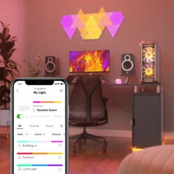Nanoleaf Shapes Triangles, Starter Set, 4 Panels -Bestes Beleuchtungs Geschäft 6730032 8