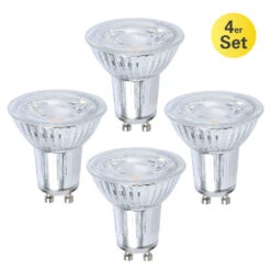 LED-Reflektor GU10 7W 600lm Warmweiß 4er-Set 5 LED-Reflektor GU10 7W 600lm Warmweiß 4er-Set -Bestes Beleuchtungs Geschäft 7001339 2