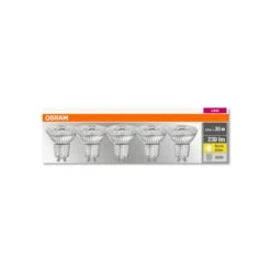 OSRAM LED-Reflektor GU10 2,6W 2.700K 230lm 36° 5er -Bestes Beleuchtungs Geschäft 7262709 3