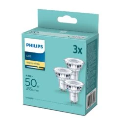 Philips LED-Reflektor GU10 4,6W 2.700 K, 3er-Pack -Bestes Beleuchtungs Geschäft 7532225 2