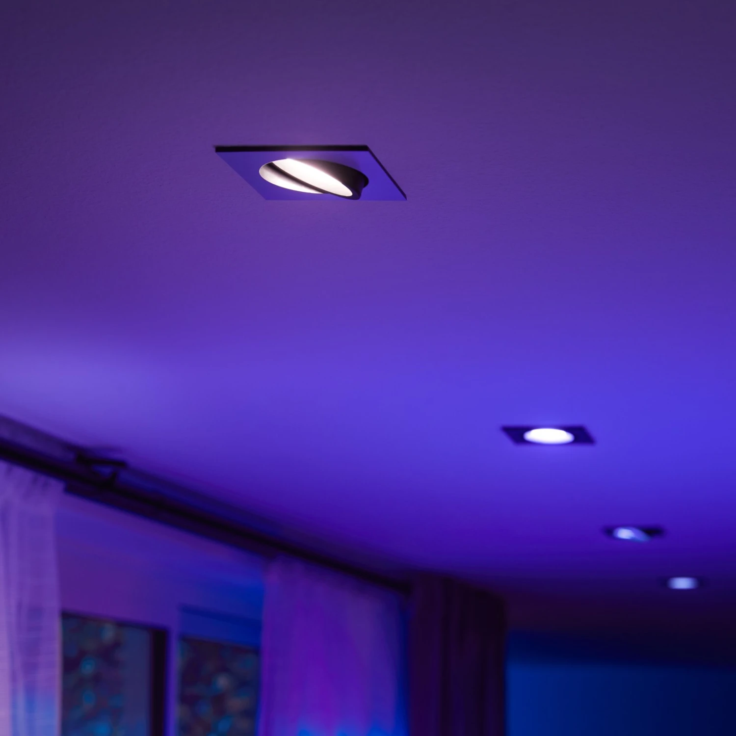 Philips Hue Centura LED-Einbauspot Eckig Aluminium 7 Philips Hue Centura LED-Einbauspot Eckig Aluminium – Bild 7
