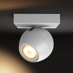 Philips Hue Buckram LED-Spot In Weiß Erweiterung