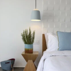 Prandina Teodora S3 Kabel Schwarz/hellblau Matt -Bestes Beleuchtungs Geschäft 7592119 2