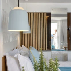 Prandina Teodora S3 Kabel Schwarz/hellblau Matt