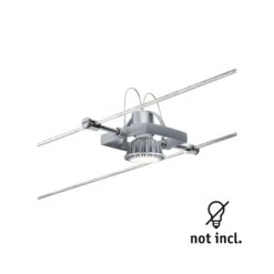 Paulmann Mac II Spot Für Seilsystem, Chrom Matt -Bestes Beleuchtungs Geschäft 7601277 6