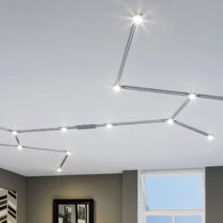 Paulmann URail LED Line Connector, Chrom Matt -Bestes Beleuchtungs Geschäft 7601286 2