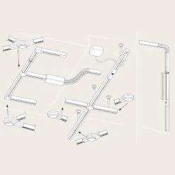 Paulmann URail LED Line Connector, Chrom Matt -Bestes Beleuchtungs Geschäft 7601286 4