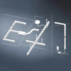 Paulmann URail LED Line Connector, Chrom Matt -Bestes Beleuchtungs Geschäft 7601286 5