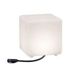 Paulmann Plug & Shine LED-Dekoleuchte Cube 20 Cm