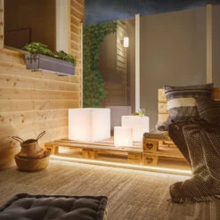 Paulmann Plug & Shine LED-Dekoleuchte Cube 20 Cm -Bestes Beleuchtungs Geschäft 7602032 3