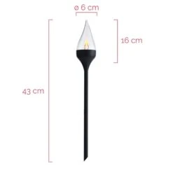 Pauleen Sunshine Sweetness Solar-Erdspieß 2er-Set -Bestes Beleuchtungs Geschäft 7602524 5