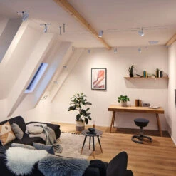 Paulmann Cup Seilsystem Basisset 5fl. Chrom Matt -Bestes Beleuchtungs Geschäft 7602838 8