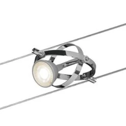 Paulmann Cardan Seilsystem 4fl. Chrom Matt/chrom -Bestes Beleuchtungs Geschäft 7602920 3