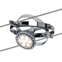 Paulmann Cardan Seilsystem 4fl. Chrom Matt/chrom -Bestes Beleuchtungs Geschäft 7602920 5
