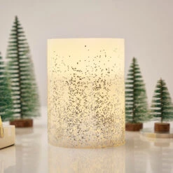 Pauleen Glowing Glitter BIG Candle LED-Kerze Wachs -Bestes Beleuchtungs Geschäft 7602959 3