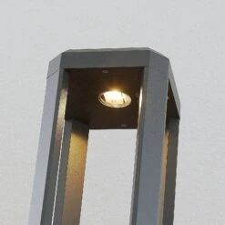 Lucande LED-Sockelleuchte Fery In Anthrazit, 50 Cm -Bestes Beleuchtungs Geschäft 8032191 6