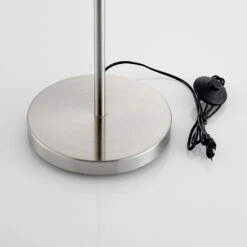 Lindby Manu Stehlampe, Textil, Dreiflammig, Weiß -Bestes Beleuchtungs Geschäft 8032290 7