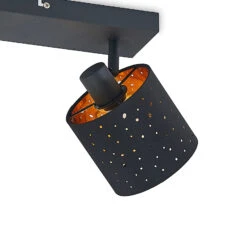 Lindby Darima Deckenstrahler, Zweiflammig, Schwarz -Bestes Beleuchtungs Geschäft 8032609 7