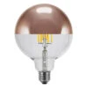 SEGULA LED-Globe E27 6,5W 927 Kopfspiegel Kupfer