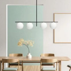 Hängeleuchte Jugen, Schwarz, Vierflammig -Bestes Beleuchtungs Geschäft 8539686 2