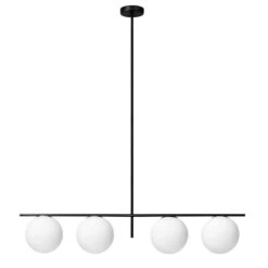 Hängeleuchte Jugen, Schwarz, Vierflammig -Bestes Beleuchtungs Geschäft 8539686 3