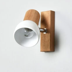 Svenda - Wandspot Aus Geöltem Eichenholz -Bestes Beleuchtungs Geschäft 8574252 2