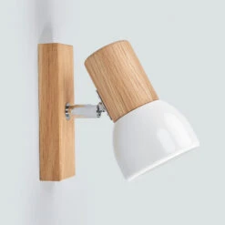 Svenda - Wandspot Aus Geöltem Eichenholz -Bestes Beleuchtungs Geschäft 8574252 3