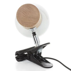 Kleine Klemmleuchte Clampspots Mit Eichenholz -Bestes Beleuchtungs Geschäft 8574397 4