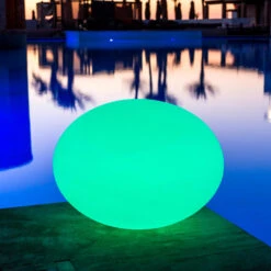 Schwimmfähige LED-Dekoleuchte Flatball L 12 Schwimmfähige LED-Dekoleuchte Flatball L -Bestes Beleuchtungs Geschäft 8590013 4