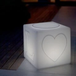 LED-Akkuleuchte The LOVE Lamp, Würfel, RGBW -Bestes Beleuchtungs Geschäft 8590071 3