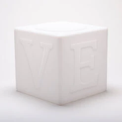 LED-Akkuleuchte The LOVE Lamp, Würfel, RGBW -Bestes Beleuchtungs Geschäft 8590071 5