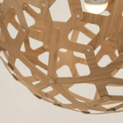 David Trubridge Coral Hängelampe Ø 80cm Schwarz -Bestes Beleuchtungs Geschäft 8605013 2