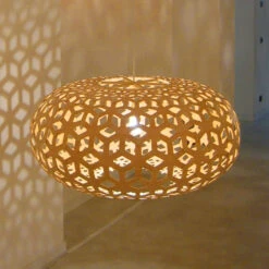 David Trubridge Snowflake Hänge Ø 80cm Bambus