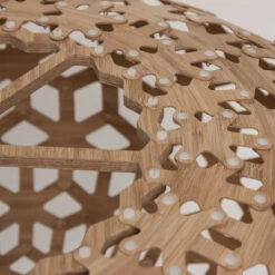 David Trubridge Snowflake Hänge Ø 80cm Bambus -Bestes Beleuchtungs Geschäft 8605066 6