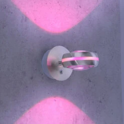 Trio WiZ Vista Smarte LED-Wandleuchte, Nickel Matt -Bestes Beleuchtungs Geschäft 9005741 2