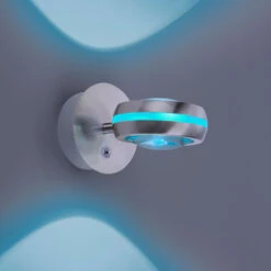 Trio WiZ Vista Smarte LED-Wandleuchte, Nickel Matt -Bestes Beleuchtungs Geschäft 9005741 4