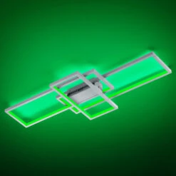 Trio WiZ Thiago Smarte Deckenleuchte 104cm, Nickel -Bestes Beleuchtungs Geschäft 9011002 2