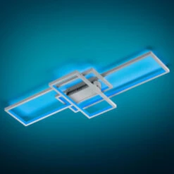 Trio WiZ Thiago Smarte Deckenleuchte 104cm, Nickel -Bestes Beleuchtungs Geschäft 9011002 3