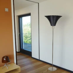 Stehleuchte Flechtwerk, Trichter, Graphit -Bestes Beleuchtungs Geschäft 9039004 5